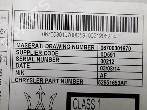 Elektronisk modul MASERATI GHIBLI III (M157) 3.0 D | BP28864835M83 