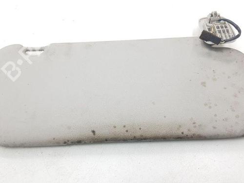 Left sun visor PEUGEOT 407 (6D_) 2.0 HDi 135 (6DRHRH, 6DRHRE, 6DRHRG, 6DRHRJ) | BP28886363I1 