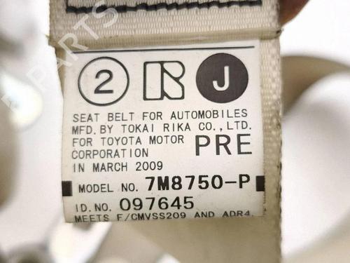 Front left seatbelt LEXUS IS C (GSE2_) 250 (GSE20) | BP37626505I26 - Image 7