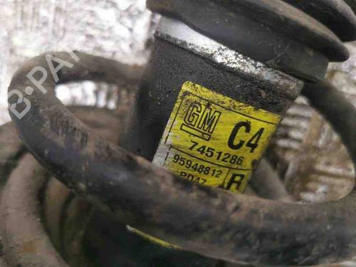 Right front shock absorber CHEVROLET CAPTIVA (C100, C140) 2.0 D 4WD | BP28892249M17 