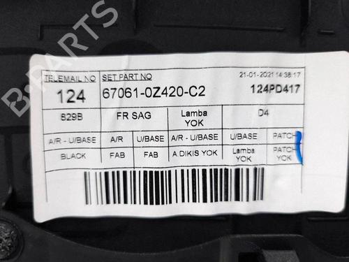Front right panel TOYOTA COROLLA Estate (_E21_) 1.8 Hybrid (ZWE211) | BP39575725C59 - Image 13