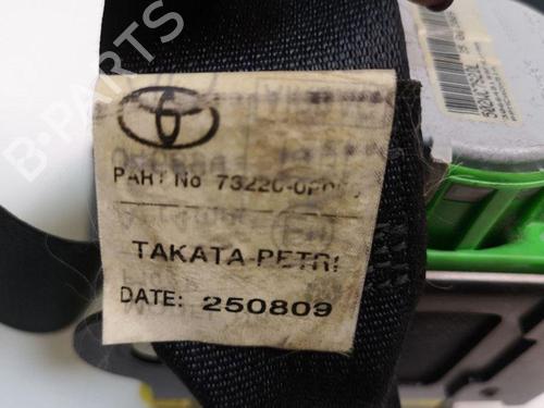 Front left seatbelt TOYOTA COROLLA Verso (ZER_, ZZE12_, R1_) 2.2 D-4D (AUR10_, AUR10R) | BP28887110I26 