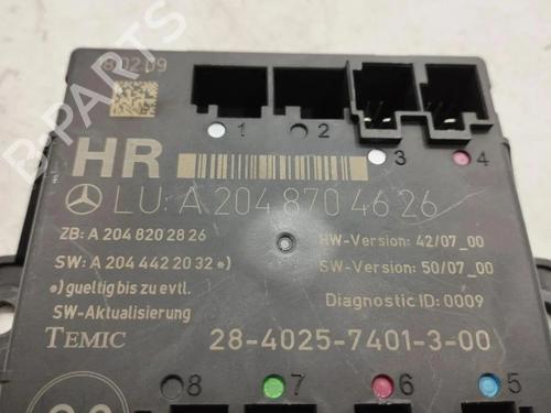 Electronic module MERCEDES-BENZ C-CLASS (W204) C 220 CDI (204.002) | BP28904709M83 - Image 2