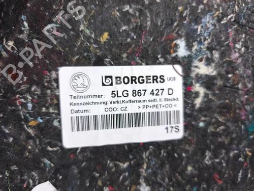 Boot lining SKODA ENYAQ iV Coupe (5AC) RS | BP39193710I3 - Image 10