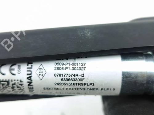 Seat buckle RENAULT CAPTUR I (J5_, H5_) 0.9 TCe 90 | BP36199096I32 - Image 6