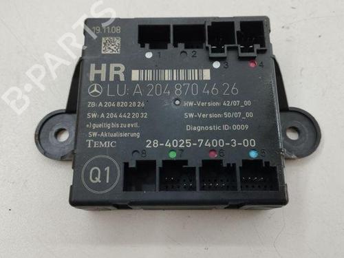 Used Electronic module MERCEDES-BENZ C-CLASS (W204) C 220 CDI (204.008) (170 hp) 28842029