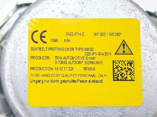 Rear right seatbelt SEAT ATECA (KH7, KHP) 1.6 TDI | BP36082233I28 - Image 8