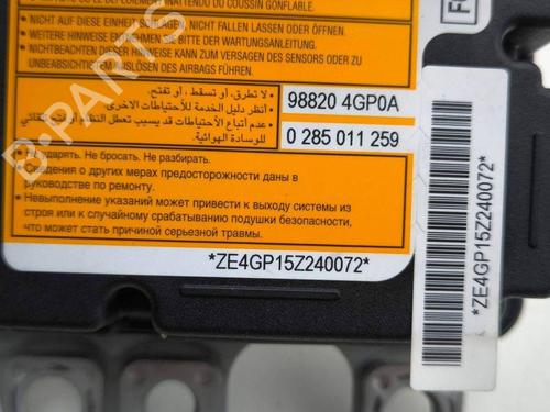 ECU airbags INFINITI Q50 50 D | BP28877191M53 