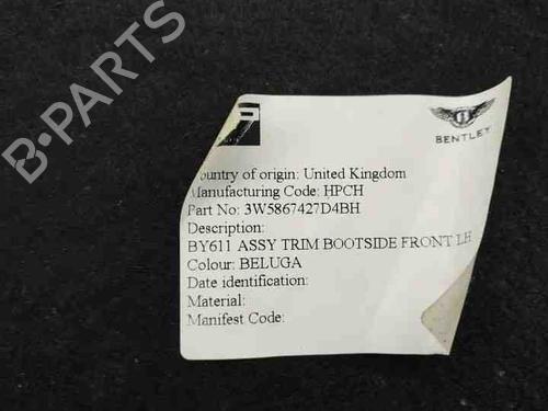 Boot lining BENTLEY FLYING SPUR (4W_) 6.0 W12 | BP28859384I3 