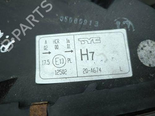 Left headlight MERCEDES-BENZ A-CLASS (W169) A 180 CDI (169.007, 169.307) | BP33667946C28 - Image 12