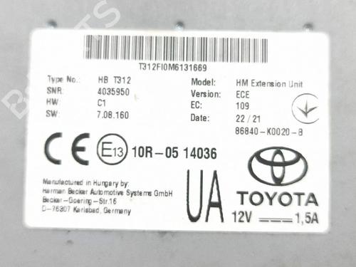 Electronic module TOYOTA COROLLA Estate (_E21_) 1.8 Hybrid (ZWE211) | BP38282345M83 - Image 5