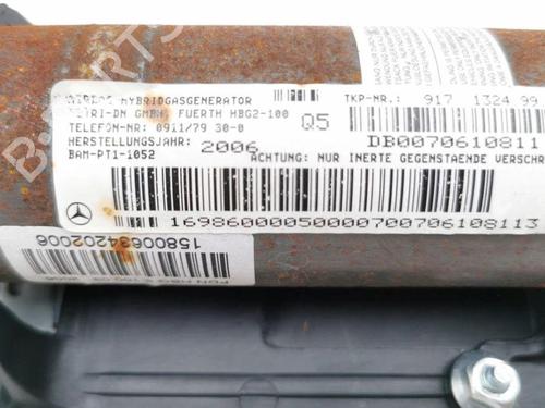 Passasjer kollisjonspute MERCEDES-BENZ B-CLASS Sports Tourer (W245) B 200 CDI (245.208) | BP28902444C10 