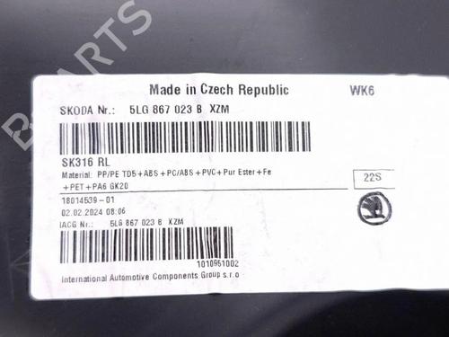 Rear left panel SKODA ENYAQ iV Coupe (5AC) RS | BP39173061C60 - Image 12