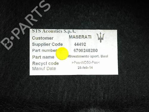 Boot lining MASERATI GHIBLI III (M157) 3.0 D | BP36085764I3  - Image 7