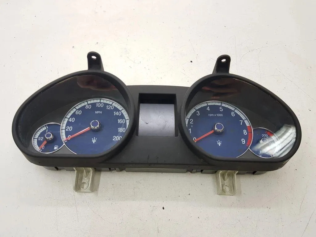 Instrument cluster – Maserati QUATTROPORTE V 4.2 (2004-2026)