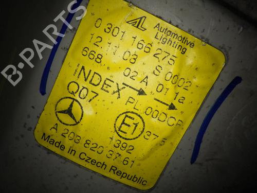 Right headlight MERCEDES-BENZ C-CLASS (W203) C 180 Kompressor (203.046) | BP27976459C29 