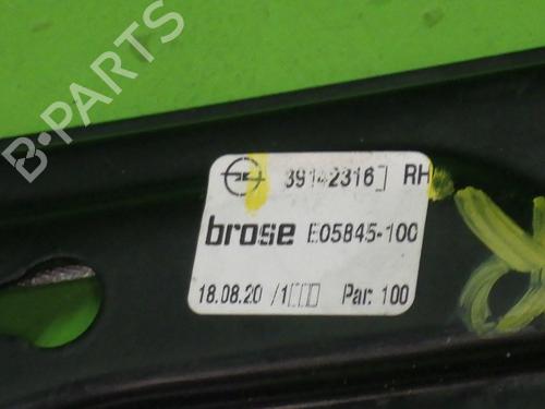 Front right window mechanism OPEL ASTRA K (B16) 1.5 CRDI (68) | BP26136911C23 