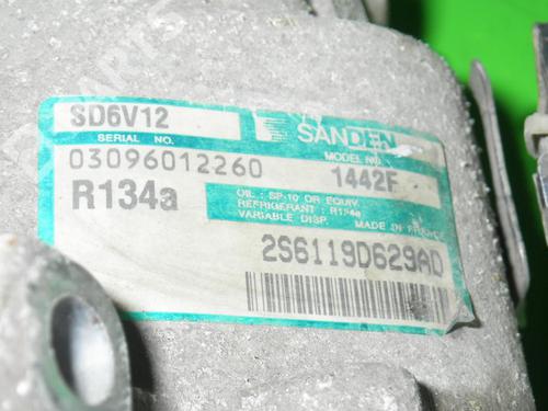 AC compressor FORD FIESTA V (JH_, JD_) 1.4 TDCi | BP6361717M34 