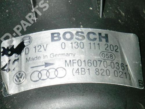 Heater blower motor AUDI A6 C5 Avant (4B5) 2.8 quattro | BP6372778M62 