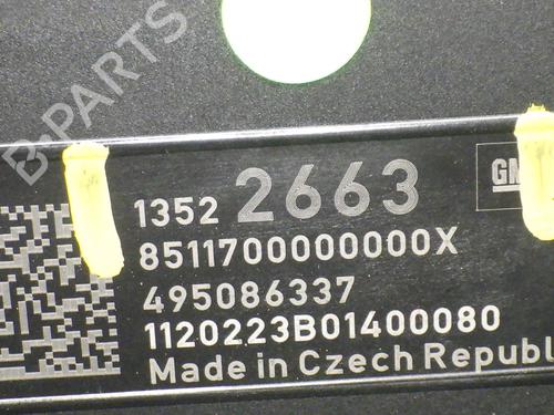 Electronic module OPEL ASTRA K (B16) 1.2 Turbo (68) | BP37412488M83 - Image 3