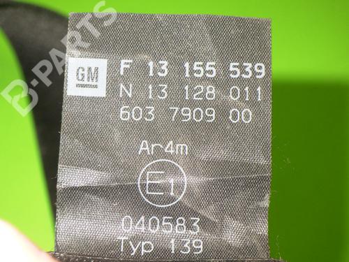 Rear right seatbelt OPEL ASTRA H (A04) 1.7 CDTI (L48) | BP6676515I28 