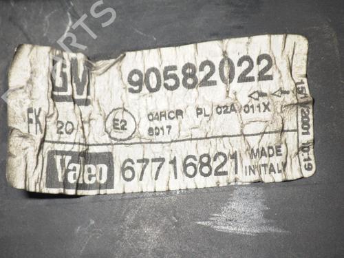 Right headlight OPEL ZAFIRA A MPV (T98) 1.8 16V (F75) | BP14728821C29 