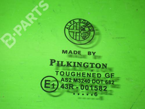 Rear left door window ALFA ROMEO 159 (939_) 2.4 JTDM (939AXD12, 939AXD1B) | BP6660376C20 