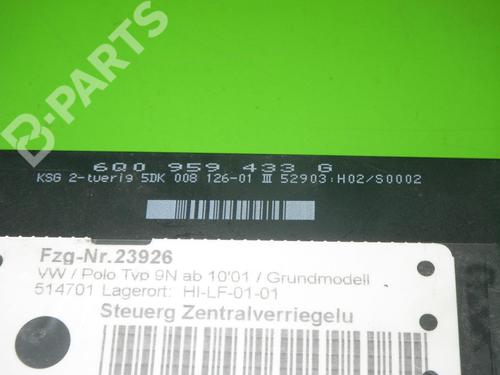 Comfort control module VW POLO (9N_, 9A_) 1.9 SDI | BP6346437M56 