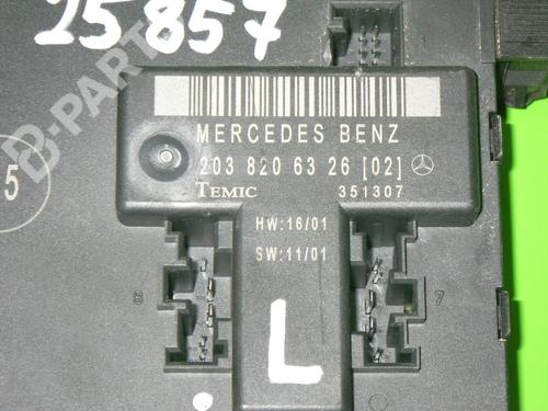 Electronic module MERCEDES-BENZ C-CLASS Coupe (CL203) C 200 Kompressor (203.745) | BP6366493M83 