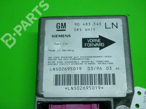 Kollisjonspute styreenhet OPEL CORSA B (S93) 1.2 i (F08, F68, M68) | BP6356529M53 