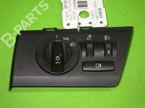 Used Headlight switch BMW X3 (E83) 2.0 d (150 hp) 6386584