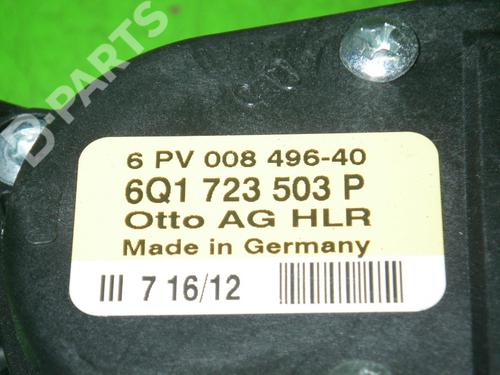Pedal VW POLO V (6R1, 6C1) 1.2 TSI | BP6366101I4 