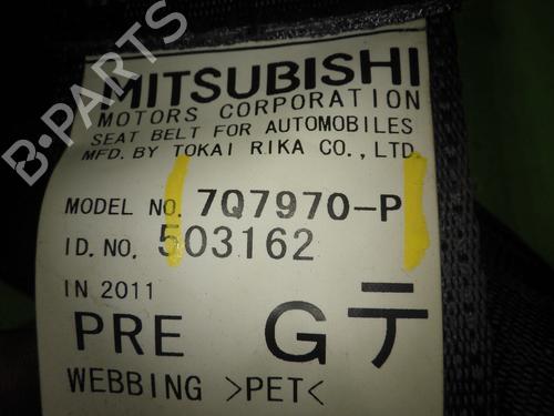 Front right seatbelt MITSUBISHI LANCER VIII Sportback (CX_A) 1.8 DI-D (CX9A) | BP34710120I25 - Image 3