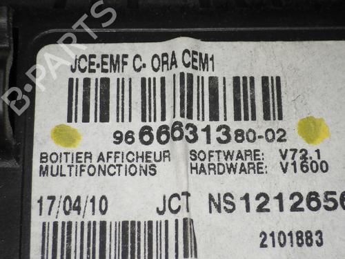 Display PEUGEOT PARTNER Tepee 1.6 HDi 16V | BP37455799C48 - Image 3