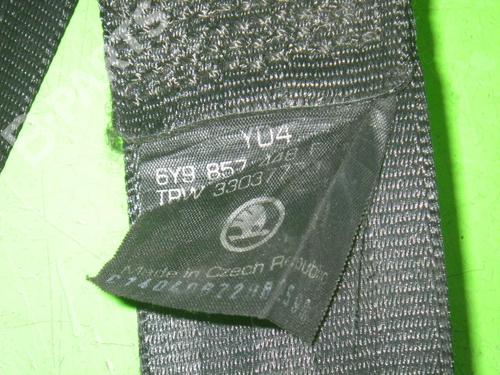 Rear right seatbelt SKODA FABIA I Combi (6Y5) 1.2 | BP6609226I28 