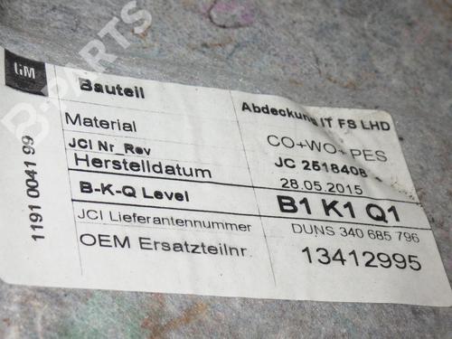 Glove box OPEL ASTRA K (B16) 1.4 Turbo (68) | BP6391070C95 