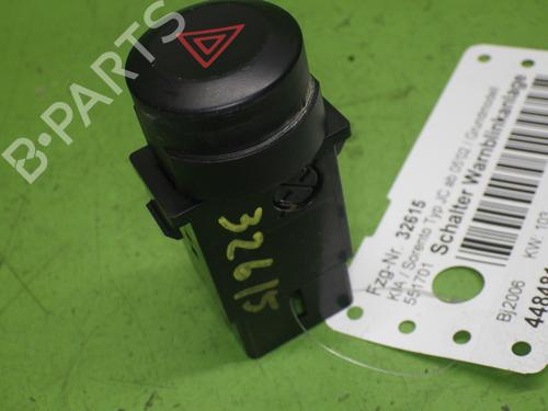 Warning switch KIA SORENTO I (JC) 2.5 CRDi 4WD | BP37432277I22 - Image 3