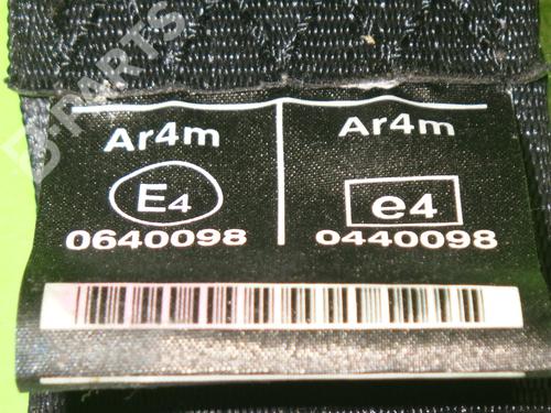 Rear center seatbelt FORD RANGER (TKE) 2.2 TDCi 4x4 | BP6672494I27 