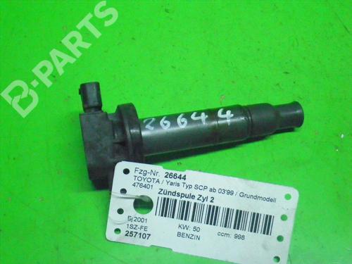 Used Ignition coil TOYOTA YARIS (_P1_) 1.0 (SCP10_, SCP10R) (68 hp) 6370233