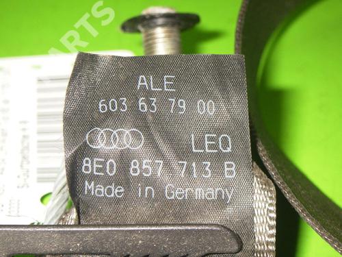 Rear right seatbelt AUDI A4 B6 (8E2) 1.9 TDI | BP6667401I28 