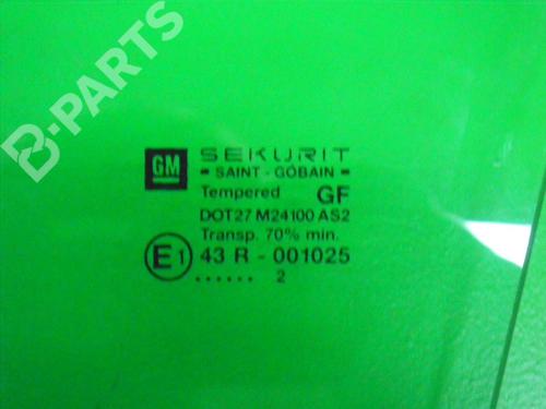 Front left door window OPEL VECTRA C (Z02) 2.2 16V (F69) | BP7214654C18 