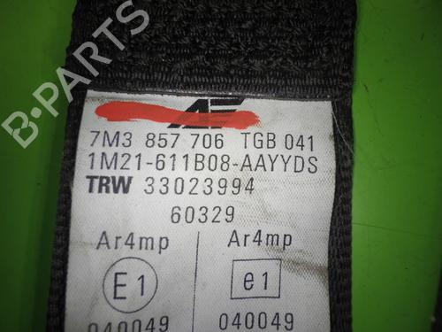 Front right seatbelt VW SHARAN (7M8, 7M9, 7M6) 1.9 TDI | BP18967593I25 