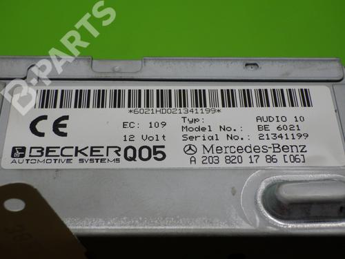 Radio MERCEDES-BENZ C-CLASS Coupe (CL203) C 220 CDI (203.706) | BP10868257E6 