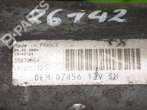 Starter RENAULT ESPACE III (JE0_) 2.2 12V TD (JE0E, JE0H, JE0P) | BP6377258M8 