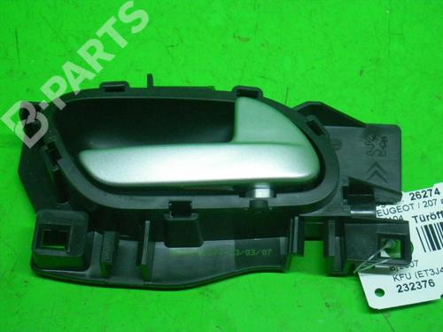 Puxador porta interior PEUGEOT 207 (WA_, WC_) 1.4 16V (88 hp) 96802455