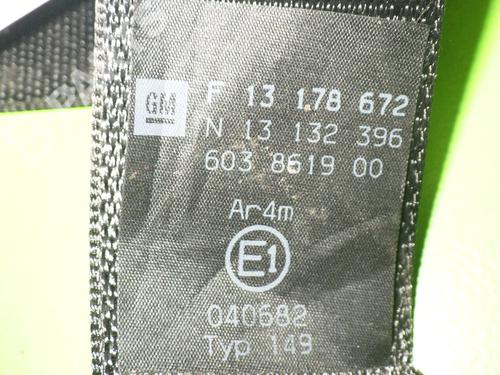 Rear center seatbelt OPEL ZAFIRA / ZAFIRA FAMILY B (A05) 1.9 CDTI (M75) | BP7260745I27 
