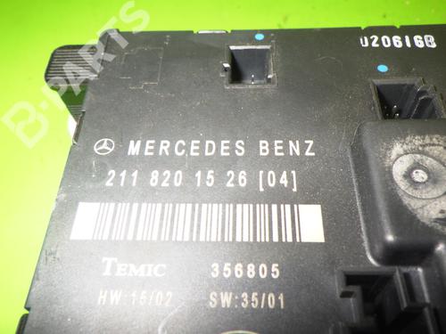 Electronic module MERCEDES-BENZ E-CLASS (W211) E 220 CDI (211.006) | BP9362778M83 