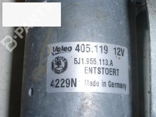 Front wiper motor SKODA FABIA II (542) 1.2 | BP6672921M29 