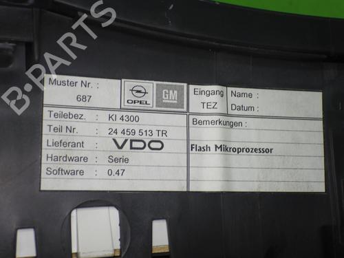 Instrument cluster OPEL CORSA C (X01) 1.4 (F08, F68) | BP6355872C47 