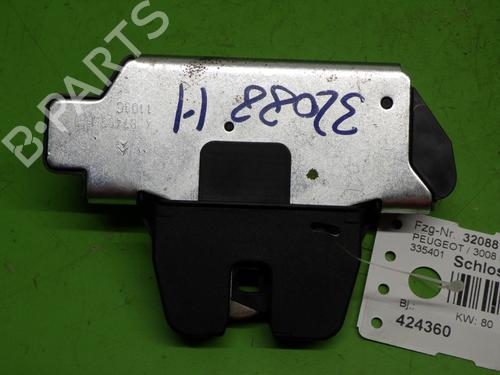 Used Tailgate lock PEUGEOT 3008 I MPV (0U_) 1.6 HDi (109 hp) 26406330